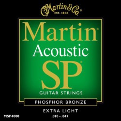 Martin MSP4000 SP Phosphor Bronze Extra Light 10-47