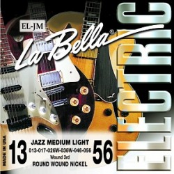 La Bella EL-JM Jazz Medium Light 13-56