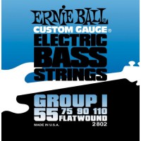 Ernie Ball 2802 Flat Wound Group I 55-110
