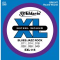D'Addario EXL115 Blues/Jazz 11-49