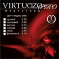 VIRTUOZO 115-050, PRO Набор 5 медиаторов, делрекс, толщина 0.50 мм, цвет красный, пакет