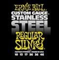 Ernie Ball 2246 Stainless Steel Regular Slinky 10-46