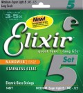 Elixir 14877 Nanoweb Light Stainless Steel 45-125